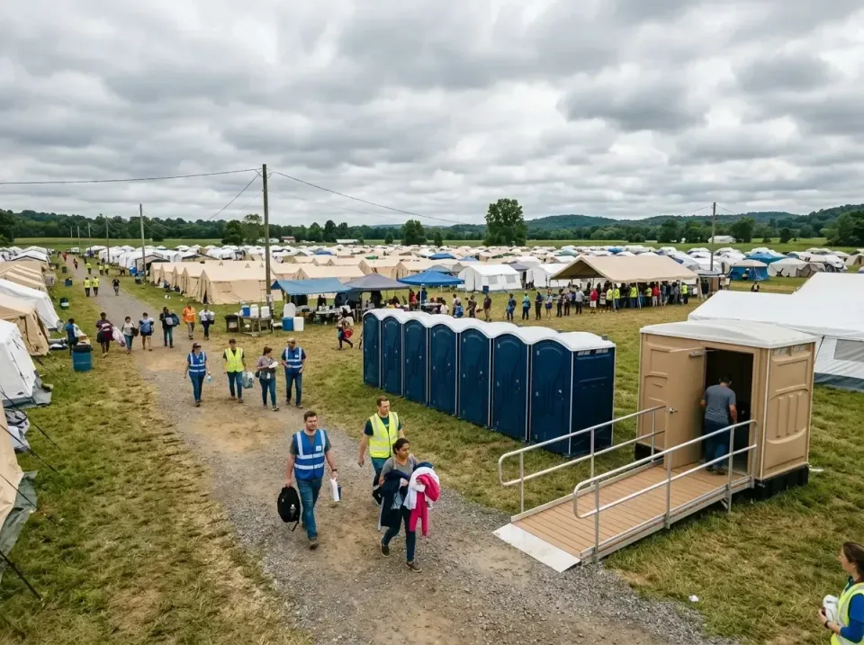 disaster-relief-camp-restrooms-010 — frequently asked questions, Dumpster & Portable Bathrooms Rental in Pollock Pines, CA